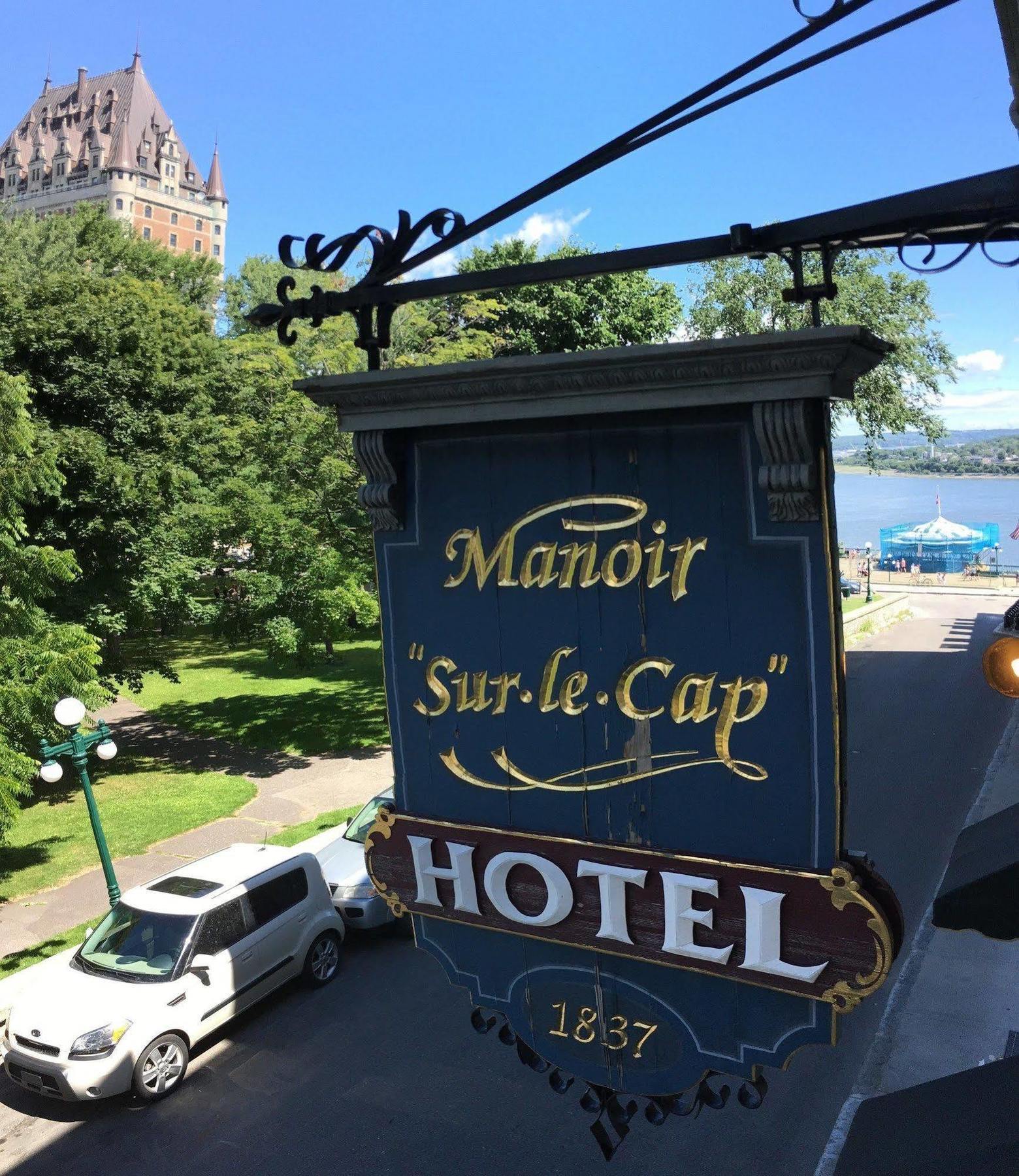 Manoir Sur Le Cap Hotel Quebeque Exterior foto